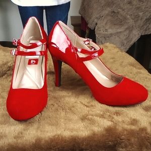 Style & Co Ruby Red Heels